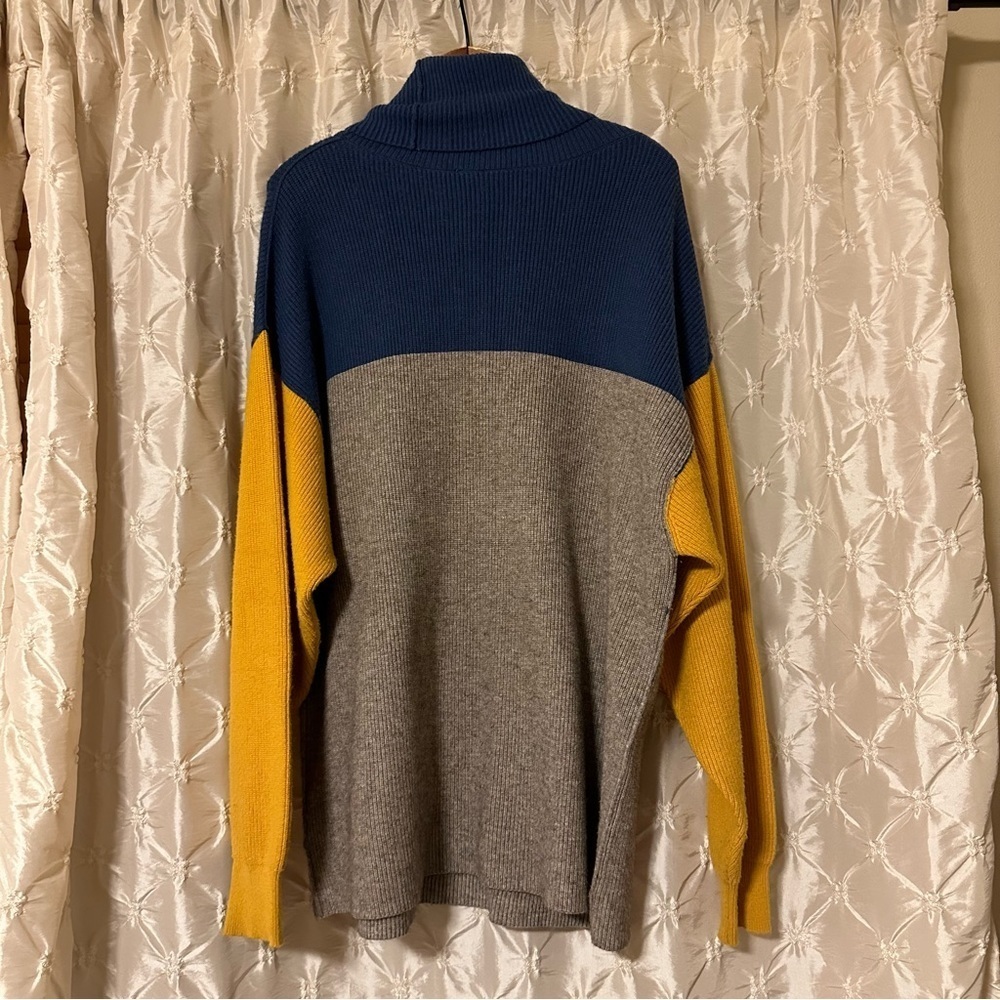 Free People Softly Structured Color Block Sweater… - image 5